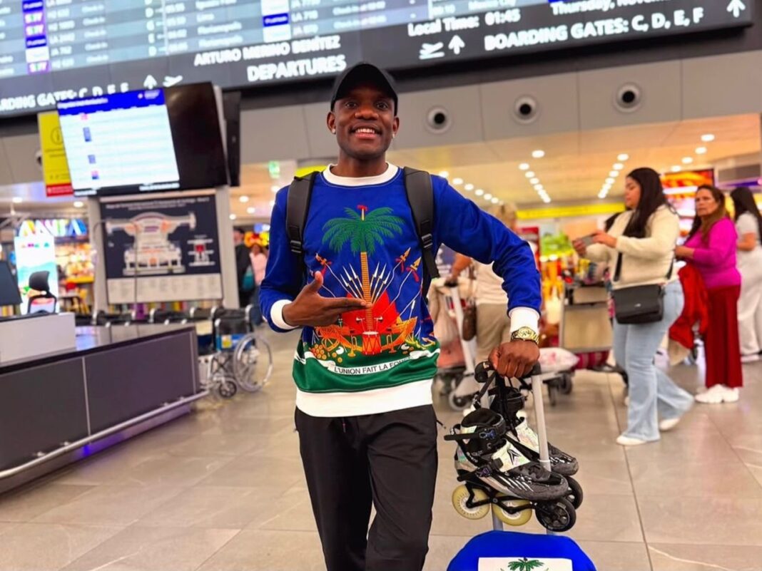 Le patineur haïtien Gesny Pierre-Louis représentera Haïti lors d’une compétition internationale en Équateur Le patineur haïtien Gesny Pierre-Louis représentera Haïti lors d’une compétition internationale en Équateur