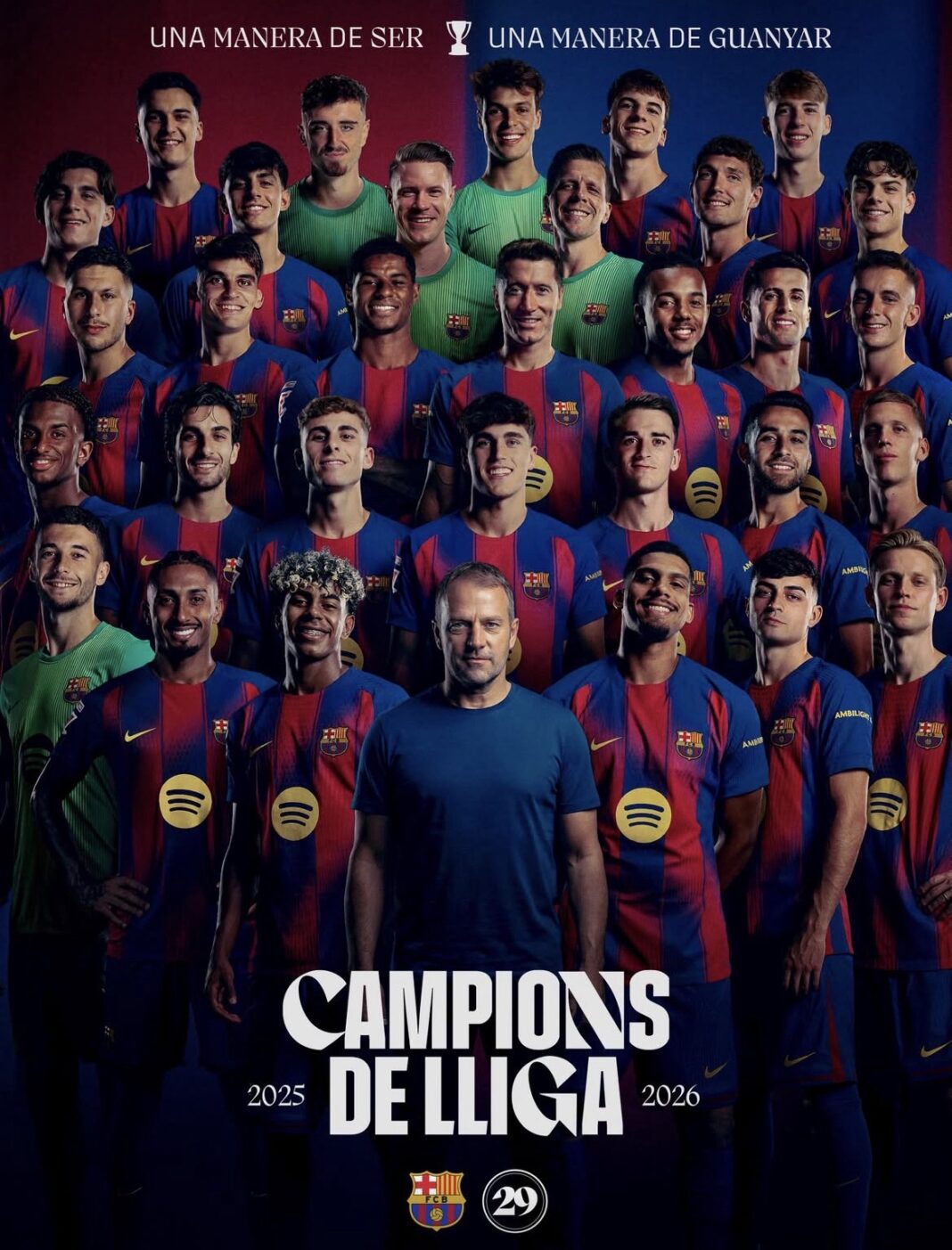 Le FC Barcelone sacré champion de La Liga 2025-2026 ! Le FC Barcelone sacré champion de La Liga 2025-2026 !