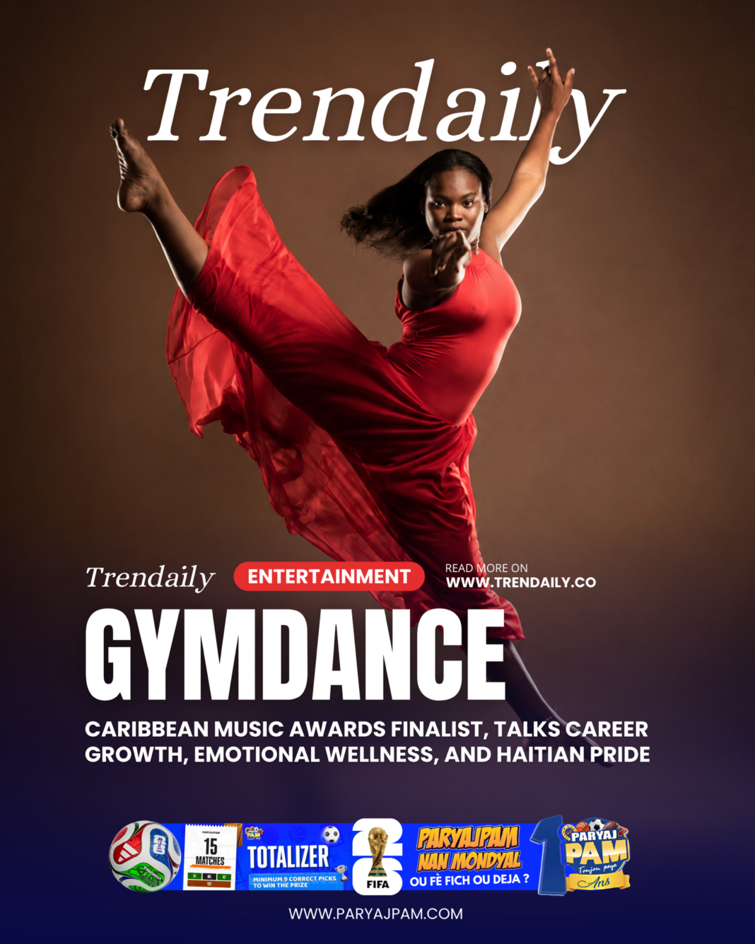 Caribbean Music Awards Finalist Gymdance Talks Career Growth, Emotional Wellness, and Haitian Pride Caribbean Music Awards Finalist Gymdance Talks Career Growth, Emotional Wellness, and Haitian Pride